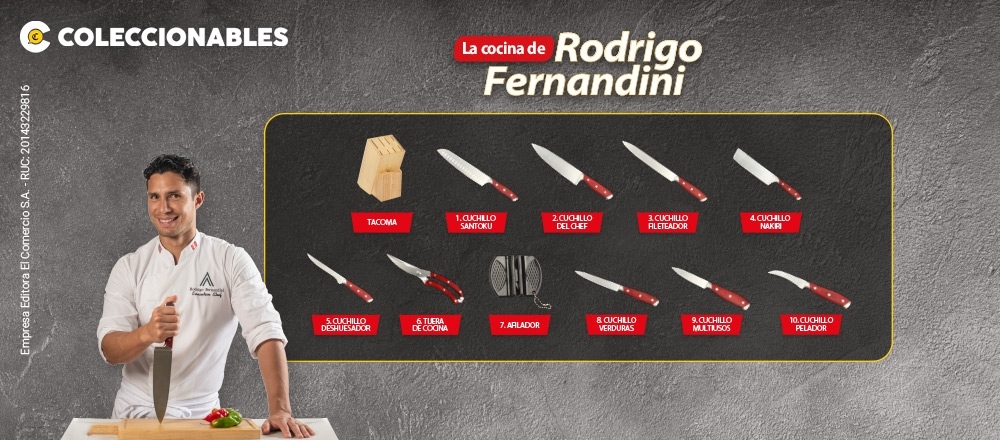 COLECCIONES | CUCHILLOS - ACHE  - Club De Suscriptores El Comercio Perú.