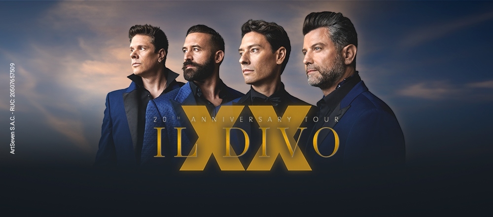 IL DIVO - TOUR 20 ANIVERSARIO - ACHE  - Club De Suscriptores El Comercio Perú.