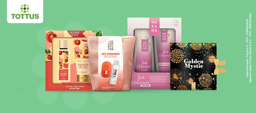 TOTTUS | ESTUCHES Y PACKS DE CUIDADO PERSONAL - ACHE  - Club De Suscriptores El Comercio Perú.